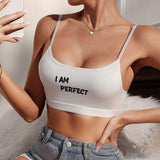 Hot Breathable Removable Chest Pad Adjustable Straps Camisole Cotton Tank Top Sports Women Bra