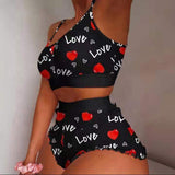 Two-piece Comfortable Pyjamas Women's Sleepwear Pajamas for Women Set