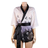 Lingerie Sexy Nightgown Japanese-Style Kimono Ancient Style Classical Poetry Ink-Wash National-Style Alluring
