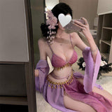 Sex Lingerie Sexy Exotic Tassel Split Antique Perspective Tease Temptation Sexy Lingeries