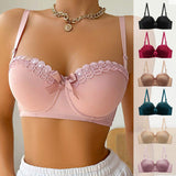 Deep v Sexy Fashion Ladies Sexygather Bra Push up Bra for Women
