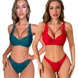Sexy Lace Bra and Panty Set Bra Set Women's Underwear