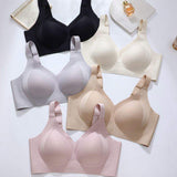 Push up Jelly Bra Women Wireless Seamless Bras Full Coverage Bralettes Bra Comfort Wirefree