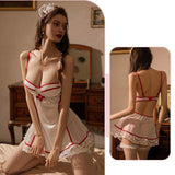 Headband Stockings Cosplay Maid Dress Japan Cosplay Sey Sexy Nurse Uniform