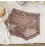 Woman's Panty Wholesale Very Hot Transparent Dot Underwear for Female Breathable Mesh See-through High-rise Ladies No Show Pants