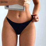 Ladies Cotton Women Underwear Brief Sexy Teen Girl Low Waist Soft Women's Panties