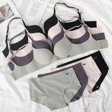 Seamless Bra and Panty Set Cheap Bra and Panties Sets Women's Underwear