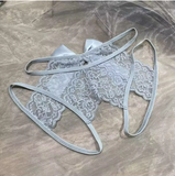 Plus Size Luxury Lingerie – Intricate Lace Design with Sophisticated Open-Crotch Detail