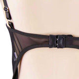 Sexy Bodysuit Open-Crotch No-Removal Leopard Print Bodycon Women's Seductive Lingerie Sheer ODM Plus Size