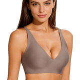 European and American  Seamless Bra Women's Wireless Support Bra Jelly Bras