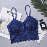 Breathable Lace Embroidered Flower Steel Ring Ultra-Thin Sexy Women Underwear