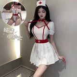 Women's Sexy Lingerie Bodysuit Sexy Nurse Uniform Sexy Costume Uniform