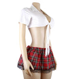 European American Sexy Lace ODM Women's Lingerie Uniform Seductive Role-Playing Short