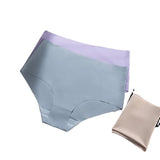 European American Style Hipster Sports Plus Size High-Waisted Women's Panties Breathable Nylon Seamless