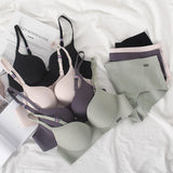 Seamless Bra and Panty Set Cheap Bra and Panties Sets Women's Underwear