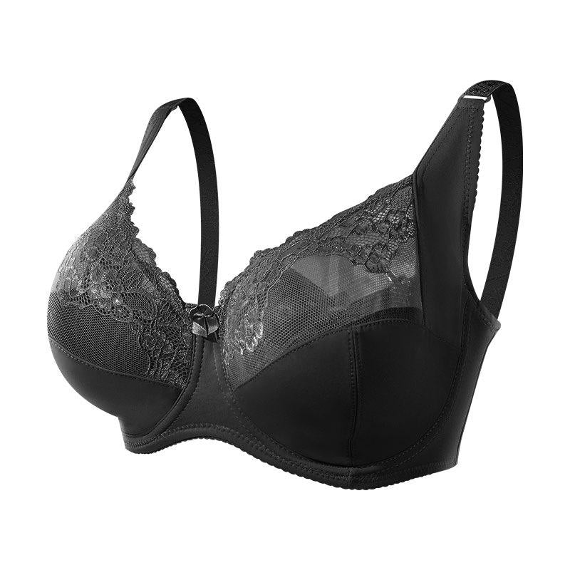 Plus Size Women's Lace Bra Sexy Lingerie G Cup Push up Underwire Ladies Underwear