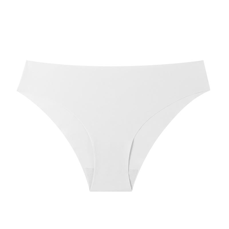 Large Size Pure Cotton Anti-Bacterial Thin Crotch Triangle Panties Breathable Ice Women