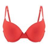 Women's Breathable Smooth Underwire 3/4 Cup Small Chest Push-Up Comfortable Adjustable Anti-Sagging Thin Bra