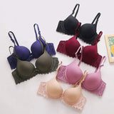 Underwire Gather Seamless Lace Sexy Bra Women's Bra Women's Underwear