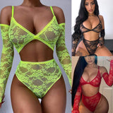 European American Ladies' Hipster Lingerie Set Sexy Embroidered Print Padded Bra Bow Soft High Thongs XL for Foreign Trade