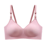 Jelly Strip Soft Support Seamless Laser Cut Front Closure Breastfeeding Maternity Nursing Bras