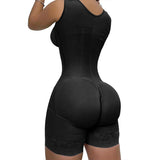 High Waist Shaping Pants Double-Layer Open-Crotch Abdominal Shapers Cross-Border Europe United States Hip-Lifting Chest