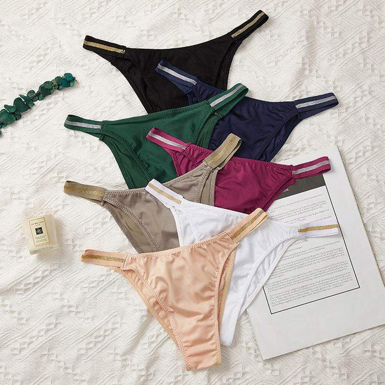 Women's Sexy Panties Seamless for Ladies Women Low Waist Girl's Thong G-strings Underwear Briefs for Ladies