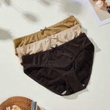 High Quality Multiple Color Polyester Elastane Women's Hipster Panties Breathable Comfortable Mid-Rise Waist Quick Dry Panties