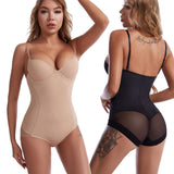 Women's Plus Size Bodysuit for Weight Loss Hip Lift Slimming Tummy Control Top Breathable and Thin