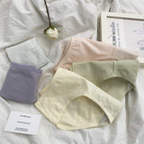Cotton Everyday Women's Sexy Mid-Rise Jacquard Solid Bikini Panties Floral Jacquard Comfortable Cute Women's Underwear