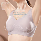Summer Seamless Bra Underwear Women's No-wire Small-breast Push-up Bra Ice-silk Nylon Sports Fixed-cup Jelly Bra