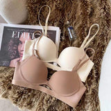 Underwire Steel Ring Push up Bra Seamless Bra Women's Bra