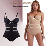 Women's Plus Size Bodysuit for Weight Loss Hip Lift Slimming Tummy Control Top Breathable and Thin