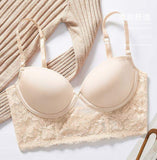 Lace Beautiful Back Backless Bra Women's Underwear