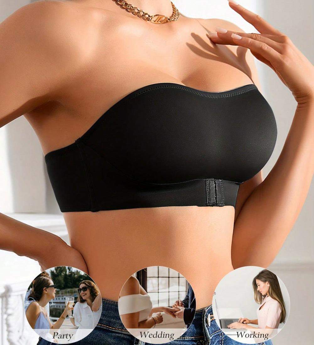 Front Buckle Strapless Bra Women's Anti-slip Anti-walking Wholesale Bra