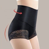 Belly Tightening Butt Lifting Body Shaping Pants High-Waisted for Women Summer Thin Breathable Seamless Underwear