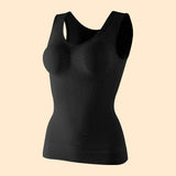 Hot Sale Women Seamless Sleeveless Double-layer Cotton Vest Casual Slimming Corset Plus Size Slimming Tanks