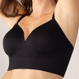 Best Women Plus Size Push up Supportive Bra Comfort Wireless Shaping Bra