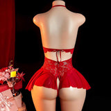 Crotchless Best Selling Product Babydoll Lingerie Female Japanese Mature Women Sexy Lingeries