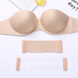 Best-selling Strapless New Bra Women's Sexy Gather-up Underwear
