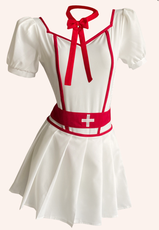 Women's Sexy Lingerie Bodysuit Sexy Nurse Uniform Sexy Costume Uniform