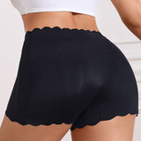 Hot Sale Women's Soft Knitted High-waisted Shaping Hip Lifting Plus Size Lingerie for Adults Anti-Shine Flat Panties