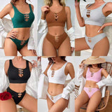 Casual Sports Bra Brief Sets Women's Bra and Panty Set
