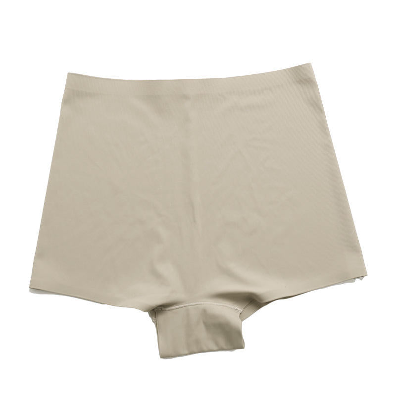 Plus Size Breathable Ladies Briefs Elastic Underwear Women Seamless High Waist Panties