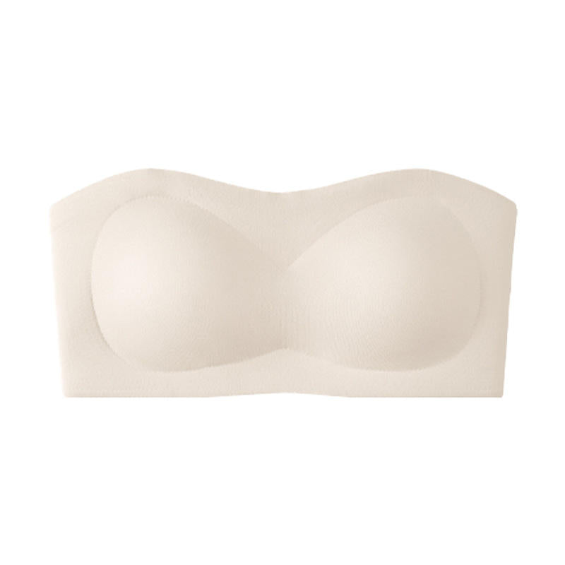 New Style Strapless Lingerie Women's Breast Gather for Anti-skid and Sagging Invisible Bra