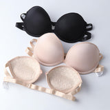 Push-up Front Buckle Bra Strapless Bra Backless Bra for Women