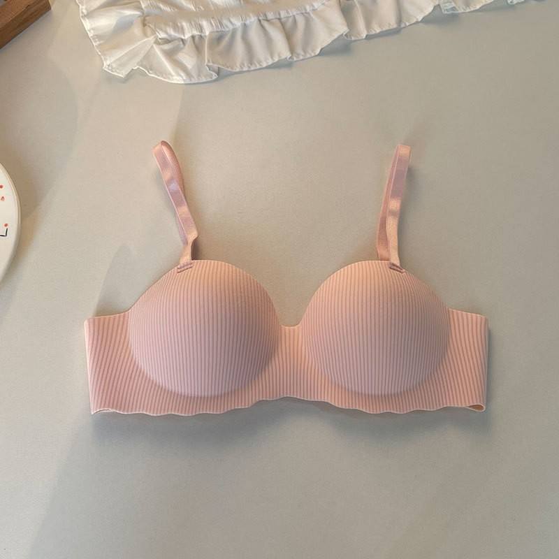 Gathered Push up Bra Comfortable Casual Bras for Women Trendy Women Bras