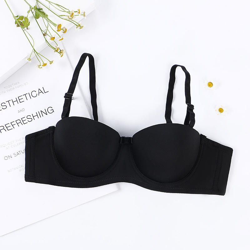 Popular Thin Cup Wire Bra Elegant Temperament Comfortable Breathable Push up Bra for Women