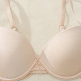 Traceless Deep V-neck Lace Underwear Comfortable Soft Anti-sag Underwire Push up Bra for Women Daily Wear
