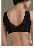 Soft Lace Beautiful Back Front Buckle Bra Wireless Bra Women's Underwear